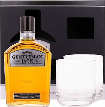 Jack Daniel's Gentleman Jack 40% 0,7l + 2 Gläser