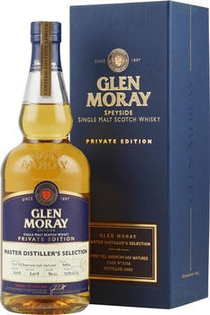 Glen Moray Master Distillers Selection Private Cask 2002 0,7 Liter 52,8 % Vol.