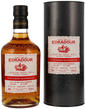 Edradour 11 Years Old 2012/2023 Cabernet Sauvignon Cask 0,7l 48.2%