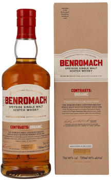 Benromach Contrasts: Organic Speyside Single Malt Scotch 2013/2022 0,7l 46%