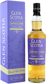 Glen Scotia Aged 9 Years Campbeltown Malts Festival 2024 Edition 0,7l (56,2%)