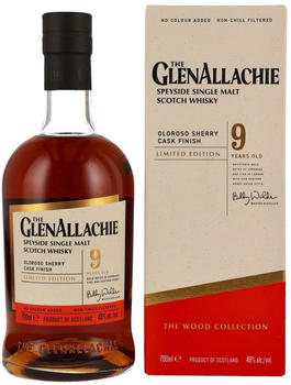 GlenAllachie 9 Years Oloroso Sherry Cask Finish Speyside Single Malt Whisky 0,7l 48% GlenAllachie 9 Years Oloroso Sherry Cask Finish Speyside Single Malt Whisky 0,7l 48%