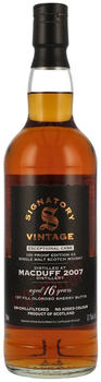 Signatory Vintage 16 Years 100 Proof Exceptional Cask Edition 2007 Macduff 0.7l 57.1%