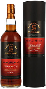 Signatory Vintage 11 Jahre Bunnahabhain 2012/2024 Small Batch #7 0,7l 48.2%
