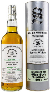 Signatory Vintage Glen Spey 2011/2022 - 11 Jahre Hogsheads The-Unchillfiltered Collection 46% 0.7l