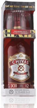 Chivas Regal 12 Jahre 0,7l 40% in Geschenkbox mit Glas