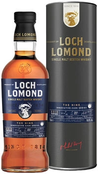 Loch Lomond The Nine 2010 1st Fill Bordeaux Red Wine Hogshead Cask 1/6 Single Malt Scotch Whisky 0,7l 55%