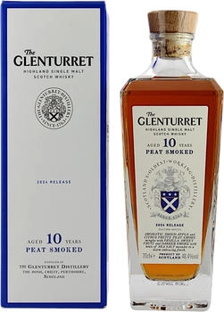 Glenturret 10 Jahre Peat Smoked 2024 Release 0,7l 48.4%
