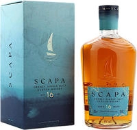 Scapa 16 Years Orkney Single Malt Scotch Whisky Flasche (0,7 Liter), Grundpreis: