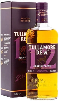 Tullamore Dew Aged 12 Years Special Reserve Irish Whiskey 0,7l 40%