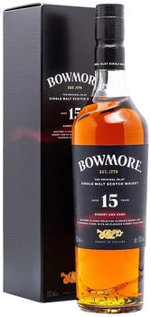 Bowmore 15 Jahre Sherry Oak Cask 0,7l 43%