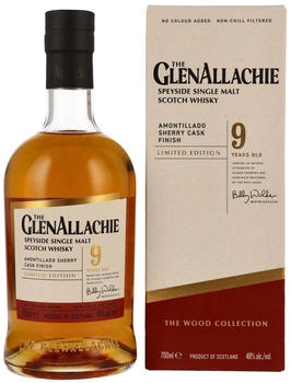 GlenAllachie 9 Jahre Amontillado Sherry Cask Finish The Wood Collection 0,7l 48% GlenAllachie 9 Jahre Amontillado Sherry Cask Finish The Wood Collection 0,7l 48%