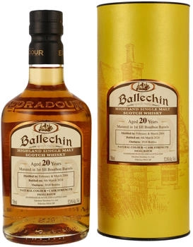 Edradour Ballechin 20 Jahre 2004/2024 Bourbon Barrels 0.7l 52.8%