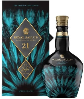 Chivas Regal 21 Years Old Royal Salute Harris Reed Blue Edition 0,7l 40%