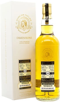 Duncan Taylor Dimensions Bunnahabhain Aged 12 Years 2008/2020 Cask 385511271 Single Malt Scotch Whisky 0,7l 54%