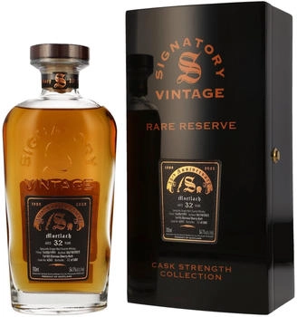 Signatory Vintage Mortlach 1991/2023 - 32 Jahre 1st Fill Oloroso Sherry Butt No. 4241 Rare Reserve 35th Anniversary 54.1% 0.7l