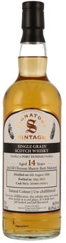 Signatory Port Dundas 14 Jahre 2008/2023 Oloroso Sherry Butts 0.7l 46%