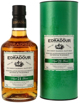 Edradour Aged 21 Years 2003/2024 Bourbon Barrel Matured 0,7l 54,3%