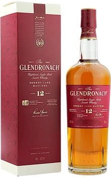 Glendronach 12 Jahre neues Design 43% 0,7l