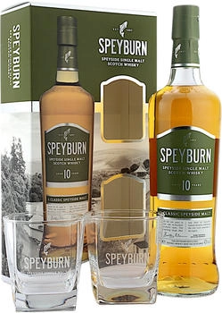 Speyburn 10 Jahre 0,7l 40% Geschenkset mit 2 Gläsern