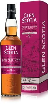 Glen Scotia Aged 9 Years Campbeltown Malts Festival 2025 Edition 0,7l (54,3%)