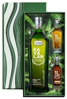 Kavalan Concertmaster Port Cask Finish Single Malt Whisky 0,7l 40% + 2x0,05l
