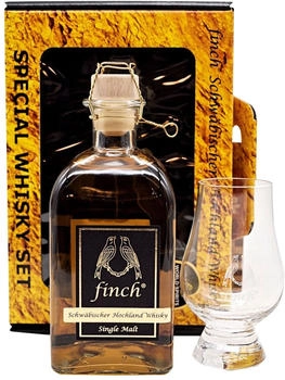 Finch DC Single Malt Sherry 0,5l 42% + Glas