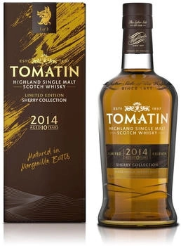 Tomatin 10 Jahre 2014/2024 Manzanilla Sherry Collection 0,7l 46%