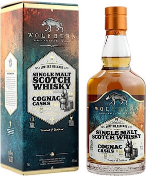 Wolfburn 8 Jahre 2017/2025 Cognac Cask Finish 46.0% 0,7l