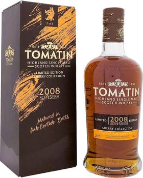 Tomatin 15 Jahre Palo Cortado Sherry Butts 0,7l