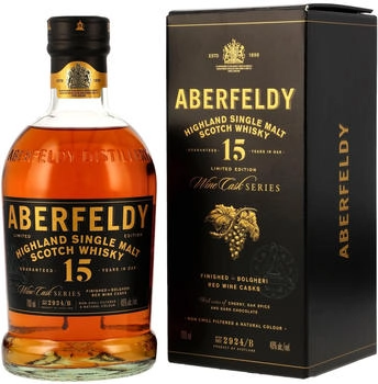 Aberfeldy 15 Jahre Bolgheri Red Wine Cask Finish Batch 46% 0.7l