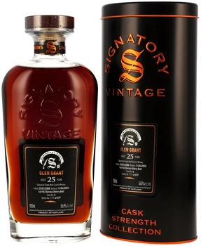 Signatory Vintage 25 Jahre Glen Grant 1st Fill Oloroso Sherry Butt 56.8% 0.7l