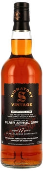 Signatory Vintage Blair Athol 2007 17 Jahre 1st Fill Oloroso Sherry Butts 100 Proof Exceptional Cask Edition #12 ( ) 57.1% 0.7l