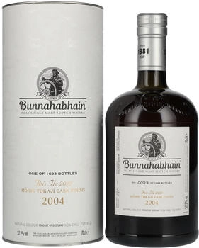 Bunnahabhain Mòine Tokaji Cask Finish Limited Release Fèis Ìle 2022 0,7l 52,2%