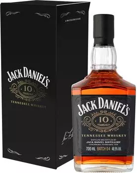 Jack Daniel's 10 Years Old Batch 4 0,7l 48.5%