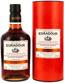 Edradour 12 Years Old 2013/2026 Sherry Cask Strength Batch #8 0,7l 58%