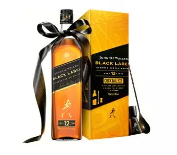 Johnnie Walker Black Label 0,7l 40% Cocktail Kit