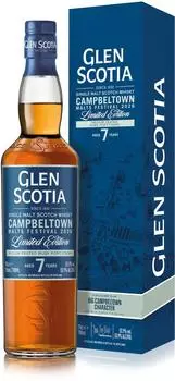 Glen Scotia 7 Jahre Medium Peated Ruby Port Finish Campbeltown Malts Festival...