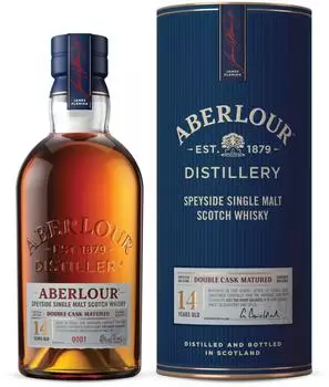 Aberlour 14 Years Old Speyside Single Malt Scotch Whisky Double Cask Matured 0,7l