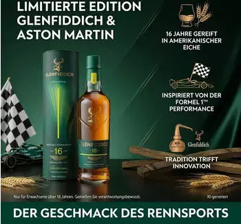 Glenfiddich 16 Years Old Aston Martin Formula One Team Release No. 2 Limited Edition 2026 0,7l 43%