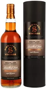 Signatory Vintage 8 Years Old Whitlaw 1st Fill PX Sherry Butts Finish 0,7l 46%