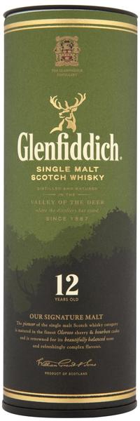 Glenfiddich 12 Jahre 0,05l 40% mit Geschenkverpackung