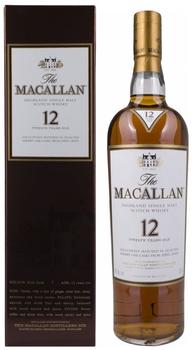 The Macallan 12 Jahre Sherry Oak Cask 0,7l 40%