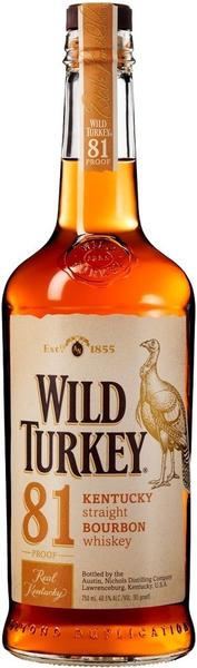 Wild Turkey 81 Proof 0,7l 40%