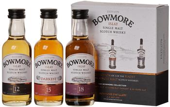 Bowmore Collection 3 x 0,05l