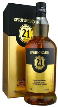 Springbank 21 Jahre 0,7l 46%