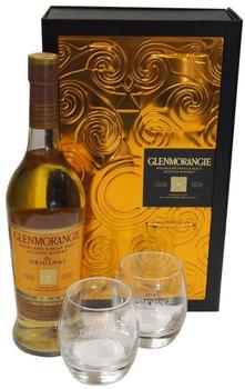 Glenmorangie Original 10 Jahre mit 2 Gläsern 0,7l 40%