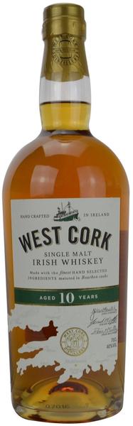 West Cork 10 Jahre Single Malt Irish Whiskey 0,7l 40%