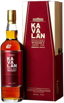 Kavalan Sherry Oak Single Malt Whisky 0,7l 46%
