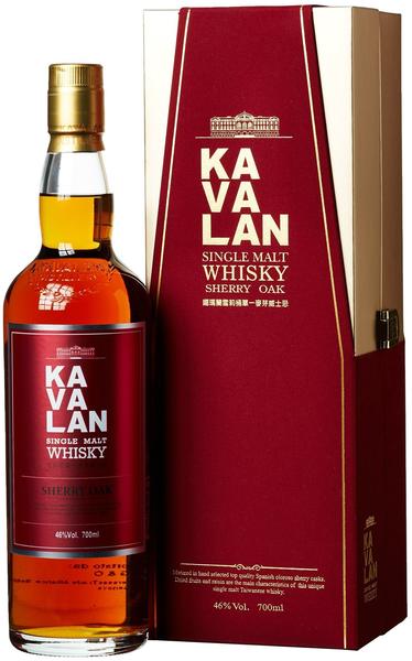 Kavalan Sherry Oak Single Malt Whisky 0,7l 46%